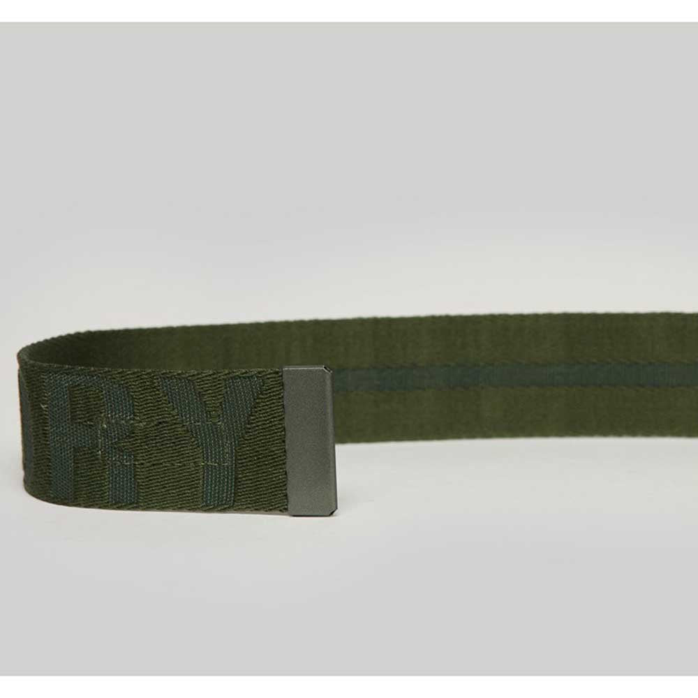 SUPERDRY VINTAGE WEBBING BELT - Army Green