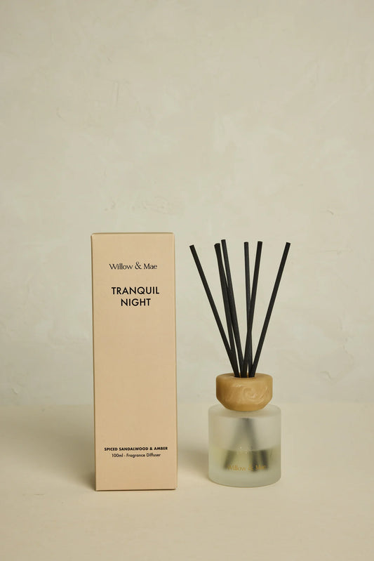 WILLOW & MAE FRAGRANCE DIFFUSER 100ml - Tranquil Night