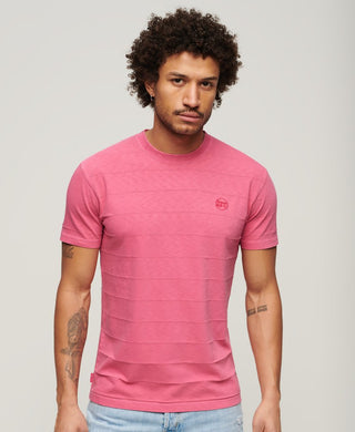 SUPERDRY VINTAGE TEXTURE TEE - DESERT ROSE PINK