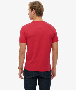 SUPERDRY CLASSIC TEE - Indiana Red