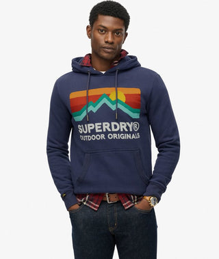 SUPERDRY GREAT OUTDOORS RELAXED HOOD -  Lauren Navy