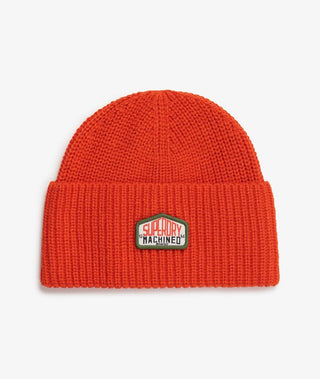 SUPERDRY - TRUCKER KNITTED BEANIE - Bold Orange