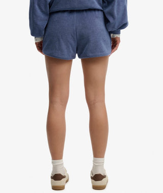 SUPERDRY - HERITAGE TERRY SHORTS - Vintage Indigo