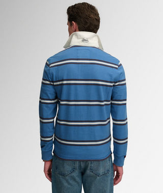 SUPERDRY - VINTAGE ATHLETIC RUGBY - Blue Stripe