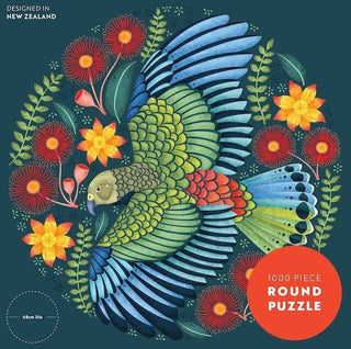PUZZLE ROUND CHEEKY KEA - 1000 pieces