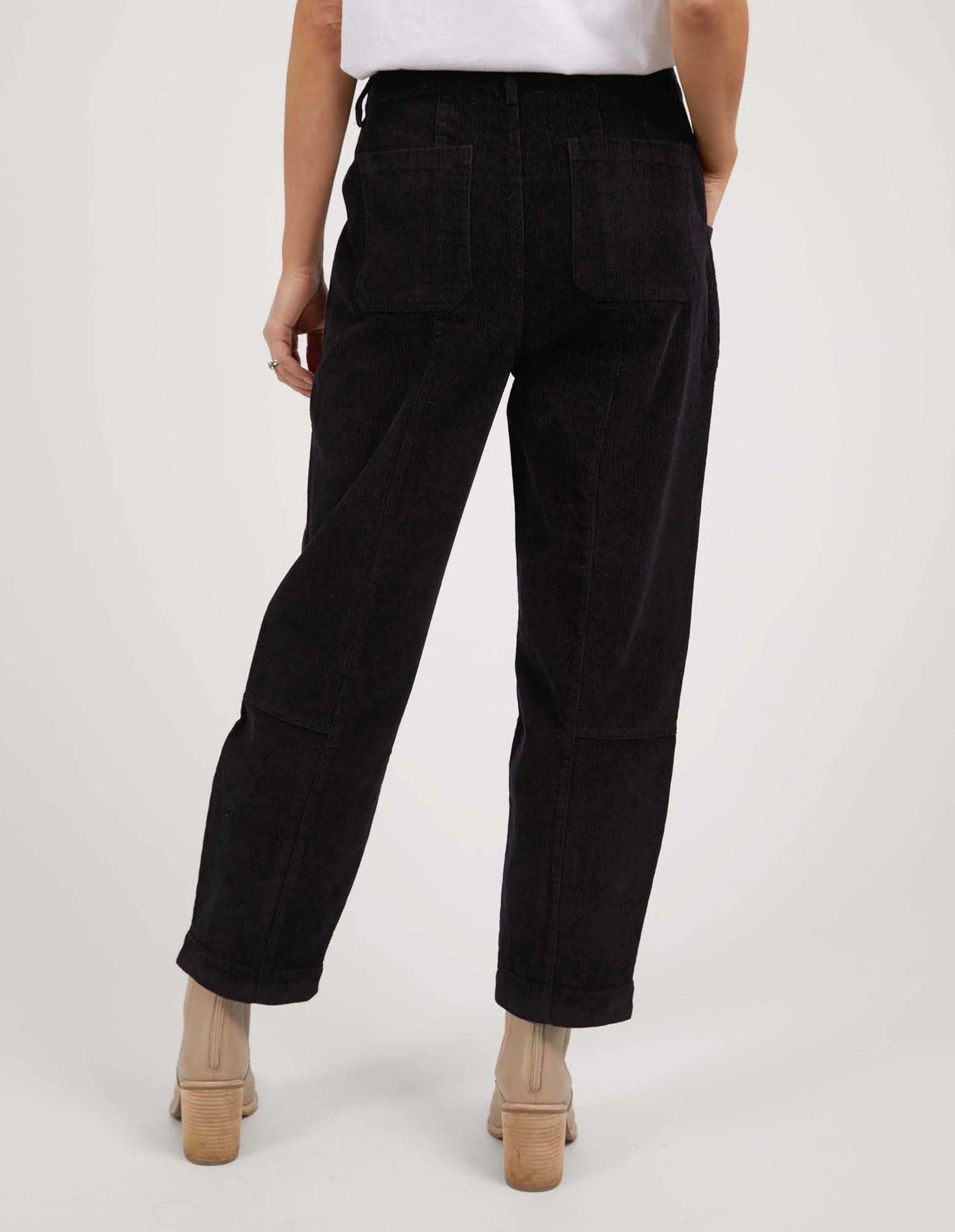 FOXWOOD MONTANA CORD PANT - Black