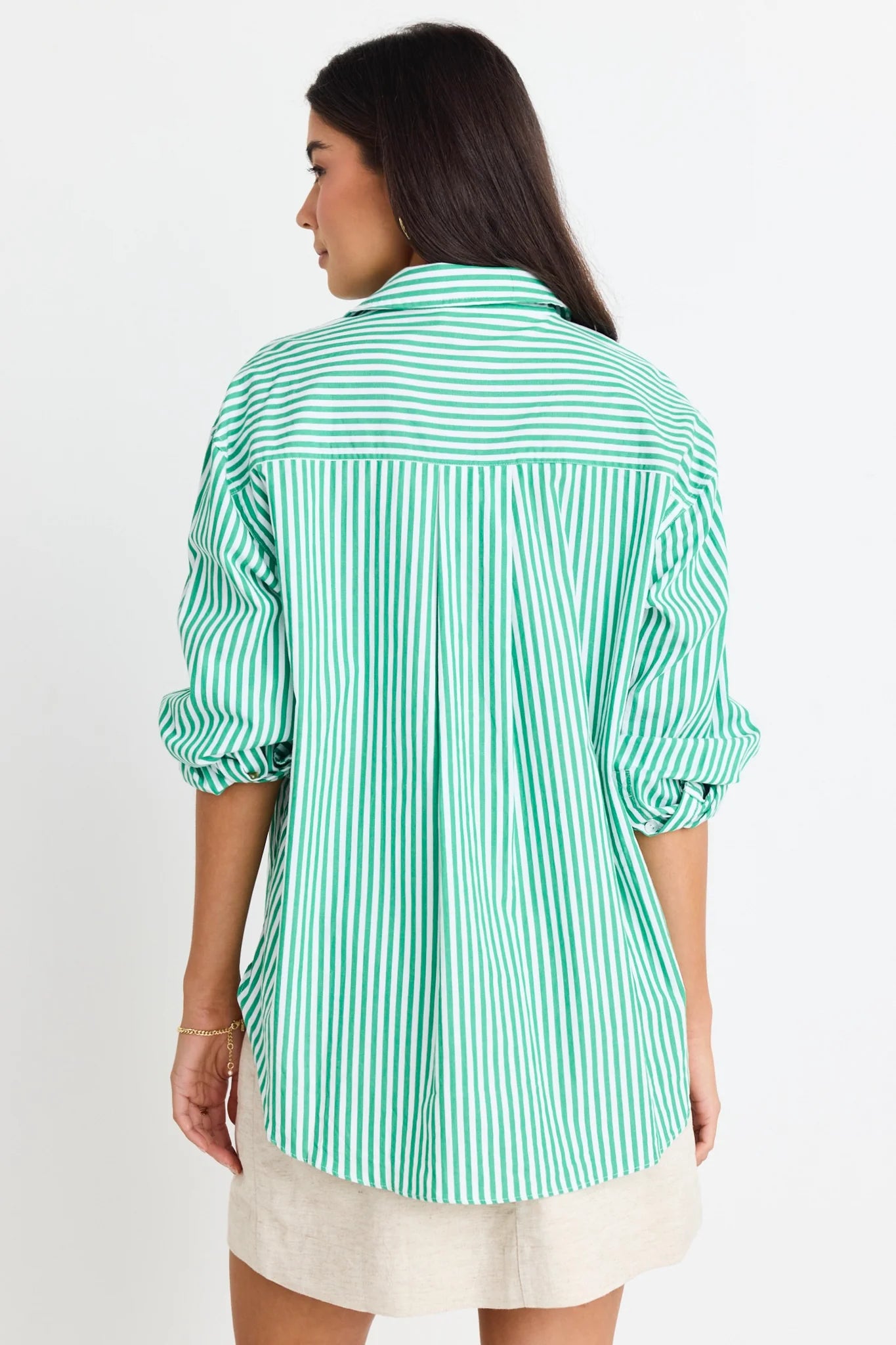 STORIES BE TOLD YOU GOT THIS OVERSIZED SHIRT - GREEN