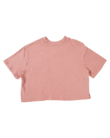 EVE GIRL HADLEY POCKET TEE - ROSE