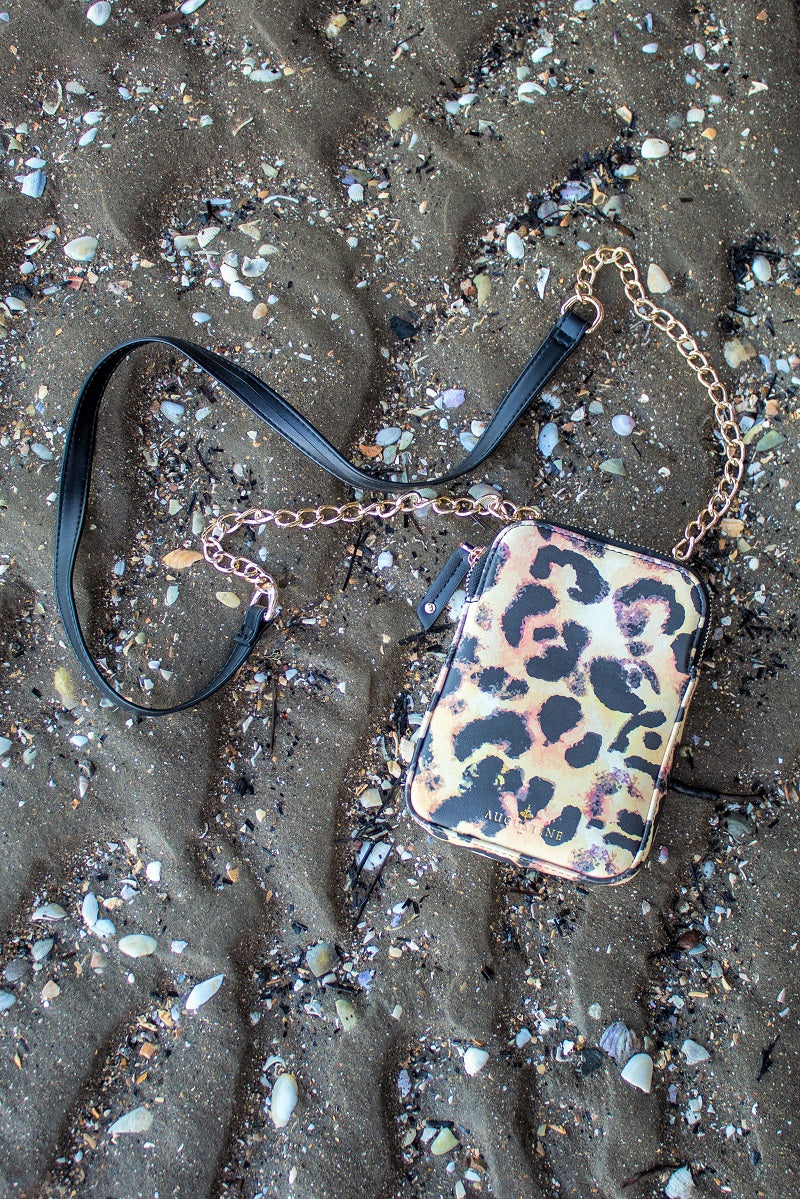 AUGUSTINE PHONE SLING BAG WILLOW - Leopard